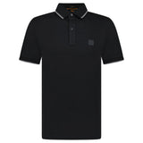 Hugo Boss Passertip Polo T-Shirt in Black - Boinclo - Outlet Sale Under Retail