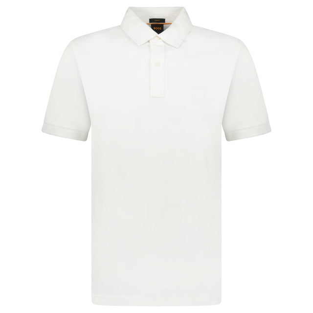 Hugo Boss Passertip Polo T-Shirt in White - Boinclo - Outlet Sale Under Retail