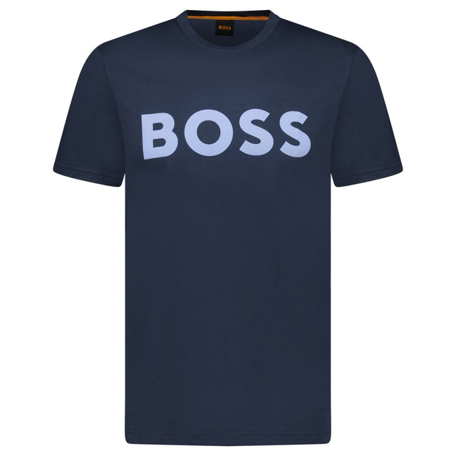 Hugo Boss Thinking 1 Logo T-Shirt in Navy - Boinclo - Outlet Sale Under Retail