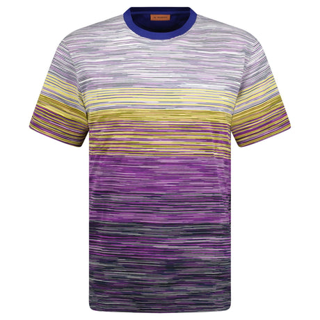 Missoni Stripe Short Sleeve T-Shirt Multi Colour - Boinclo - Outlet Sale Under Retail