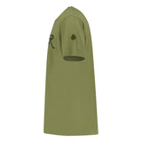 Moncler Graffiti Print T - Shirt Khaki - Boinclo ltd - Outlet Sale Under Retail