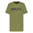 Moncler Graffiti Print T - Shirt Khaki - Boinclo ltd - Outlet Sale Under Retail