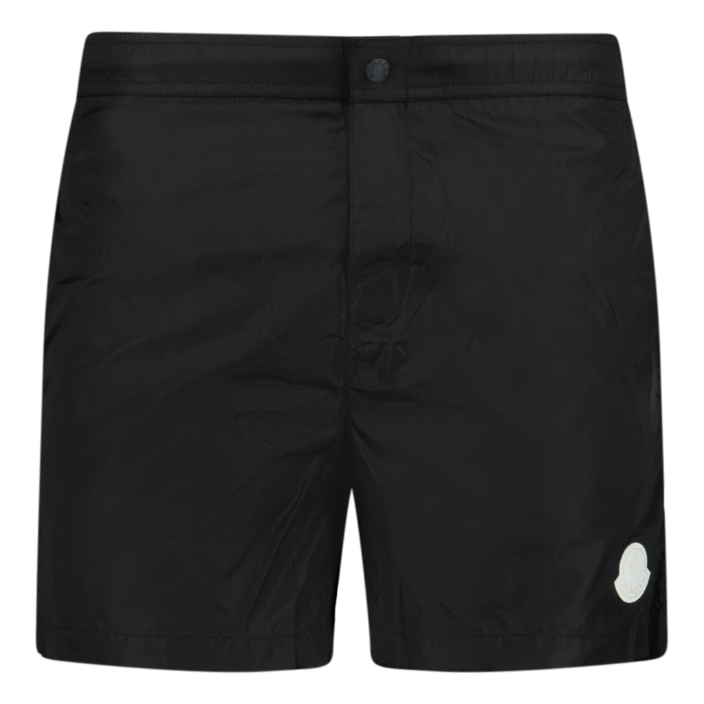 Moncler Logo Swim Shorts Black & White Logo - Boinclo ltd - Outlet Sale Under Retail