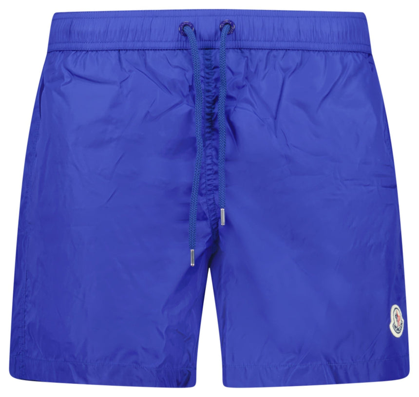 Moncler Logo Swim Shorts Blue - Boinclo - Outlet Sale Under Retail
