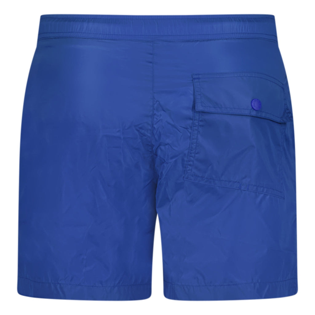 Moncler Logo Swim Shorts Blue & Orange Logo - Boinclo ltd - Outlet Sale Under Retail