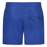Moncler Logo Swim Shorts Blue & Orange Logo - Boinclo - Outlet Sale Under Retail