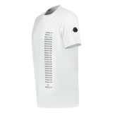 Moncler Multi Writing Logo T-Shirt White - Boinclo ltd - Outlet Sale Under Retail