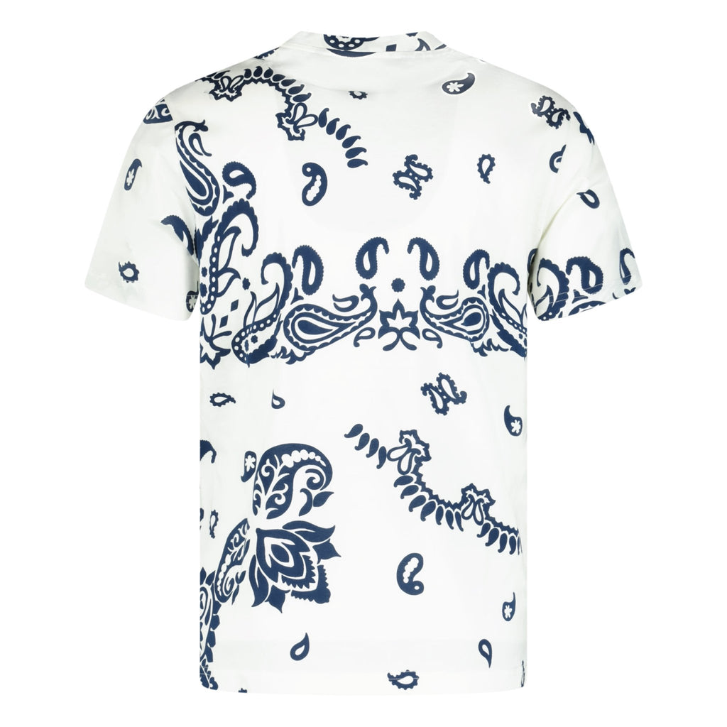 Moncler Paisley Bandana Print T-Shirt - Boinclo ltd - Outlet Sale Under Retail