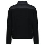 Moncler Panelled Padded Cardigan in Black - Boinclo - Outlet Sale Under Retail