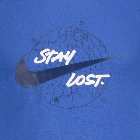 Nike Dri - Fit Miler "Stay Lost" T - Shirt Blue - Boinclo ltd - Outlet Sale Under Retail