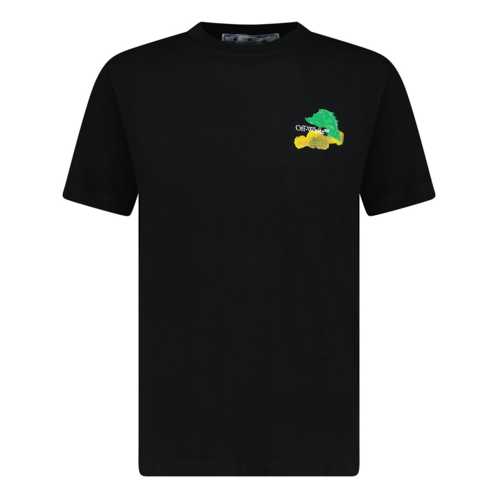 OFF-WHITE Brush Air Slim T-shirt Black - Boinclo ltd - Outlet Sale Under Retail