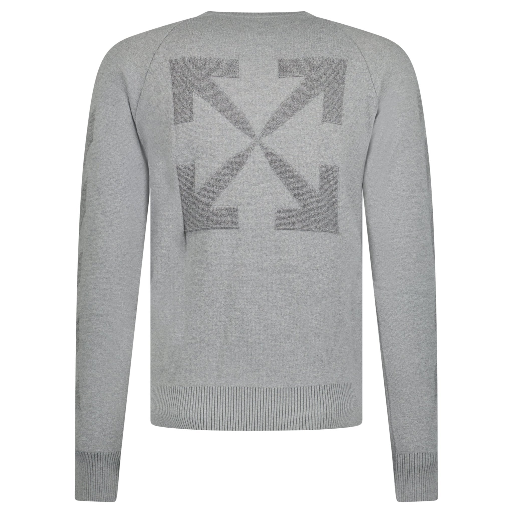 Off white sweater grey shop