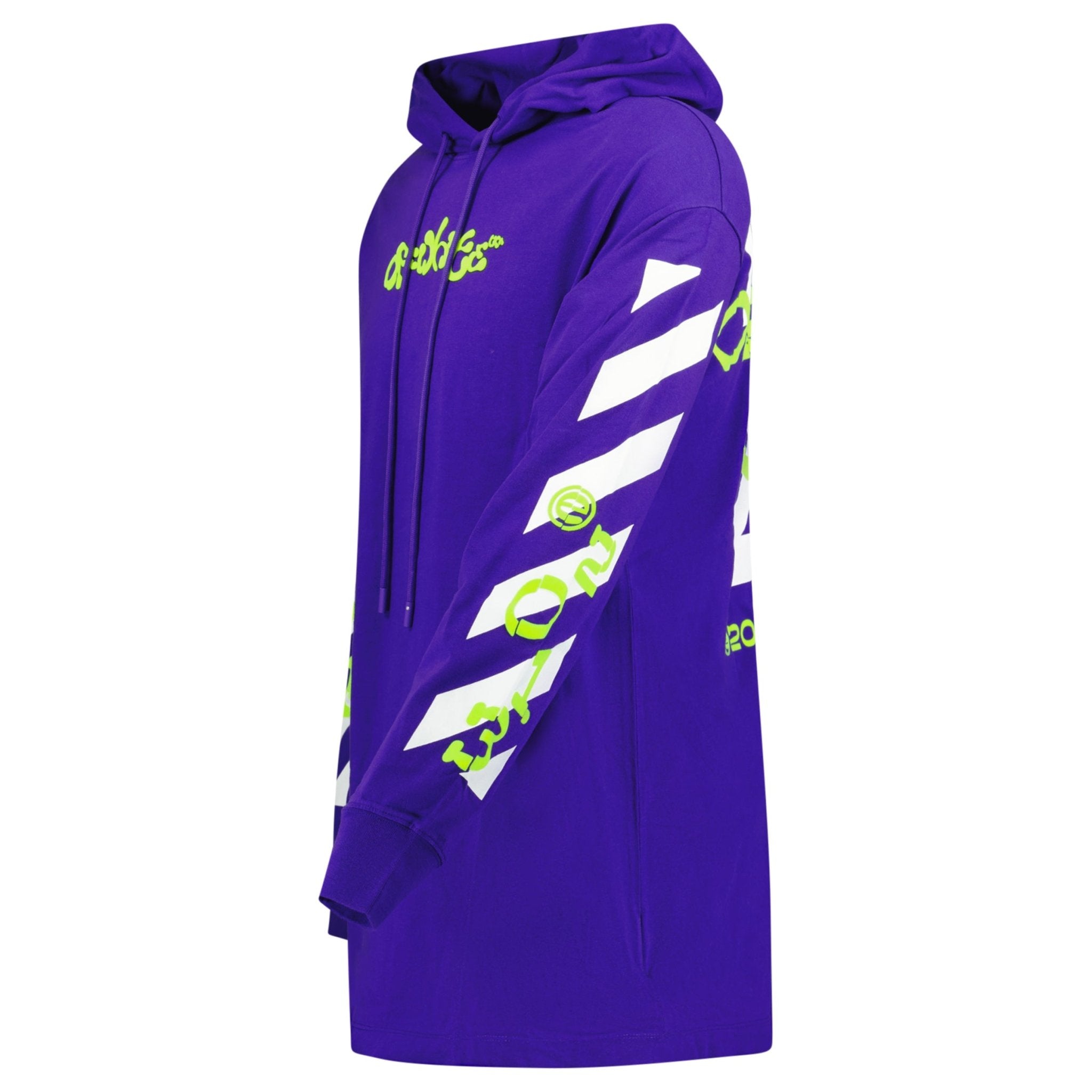 Opposite Arrows T Shirt Hoodie Purple