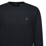 Polo Ralph Lauren Wool Crewneck Jumper Black - Boinclo - Outlet Sale Under Retail