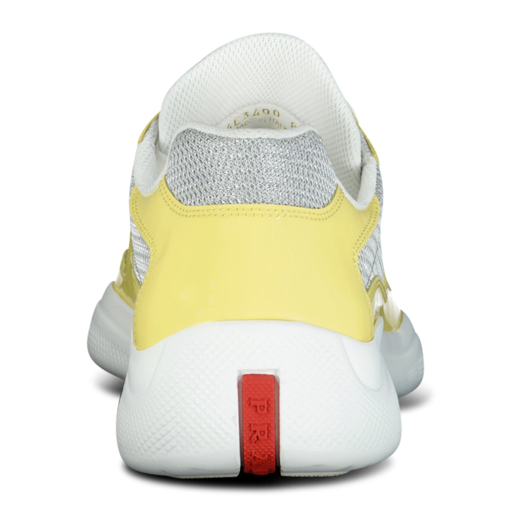 Prada Americas Cup Mesh Runners Butter Yellow - Boinclo ltd - Outlet Sale Under Retail