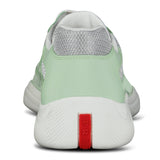 Prada America's Cup Patent Pistachio Trainers - Boinclo - Outlet Sale Under Retail