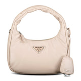Prada Nappa Padded Soft Clutch Bag Ninfea Rose - Boinclo ltd - Outlet Sale Under Retail