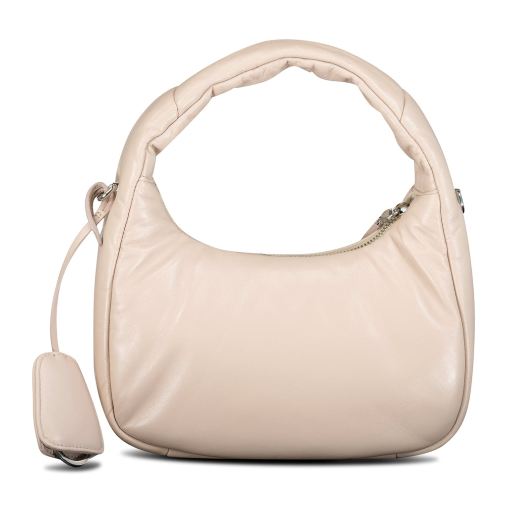Prada Nappa Padded Soft Clutch Bag Ninfea Rose - Boinclo ltd - Outlet Sale Under Retail