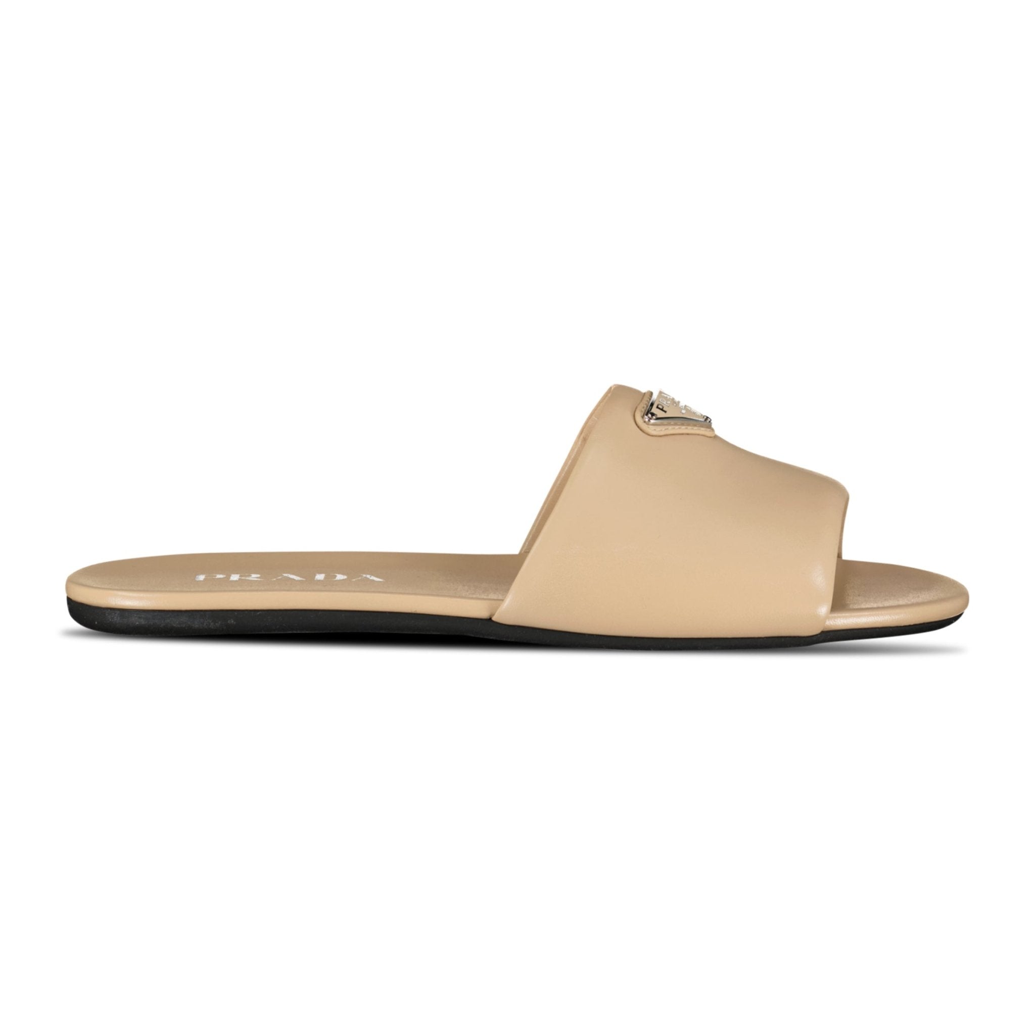 Prada Triangle Logo Puffer Sliders - Outlet Sale Always Under Retail –  Boinclo