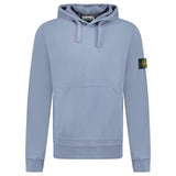 Stone Island Brushed Organic Cotton Hoodie Dark Blue - Boinclo - Outlet Sale Under Retail