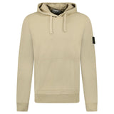 Stone Island Brushed Organic Cotton Hoodie Desert - Boinclo - Outlet Sale Under Retail