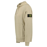 Stone Island Brushed Organic Cotton Hoodie Desert - Boinclo - Outlet Sale Under Retail