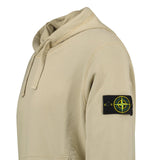 Stone Island Brushed Organic Cotton Hoodie Desert - Boinclo - Outlet Sale Under Retail