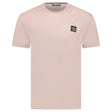 Stone Island Compass Logo Patch Cotton T-Shirt Antique Rose - Boinclo - Outlet Sale Under Retail