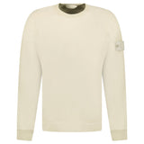Stone Island Ghost Badge Crewneck Sweatshirt Beige - Boinclo - Outlet Sale Under Retail
