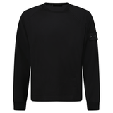 Stone Island Ghost Badge Crewneck Sweatshirt Black - Boinclo - Outlet Sale Under Retail