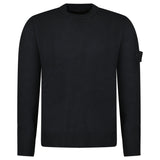 Stone Island Ghost Crew Neck Sweatshirt Black - Boinclo - Outlet Sale Under Retail