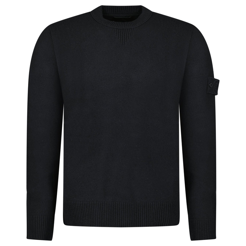 Stone Island Ghost Crew Neck Sweatshirt Black - Boinclo - Outlet Sale Under Retail