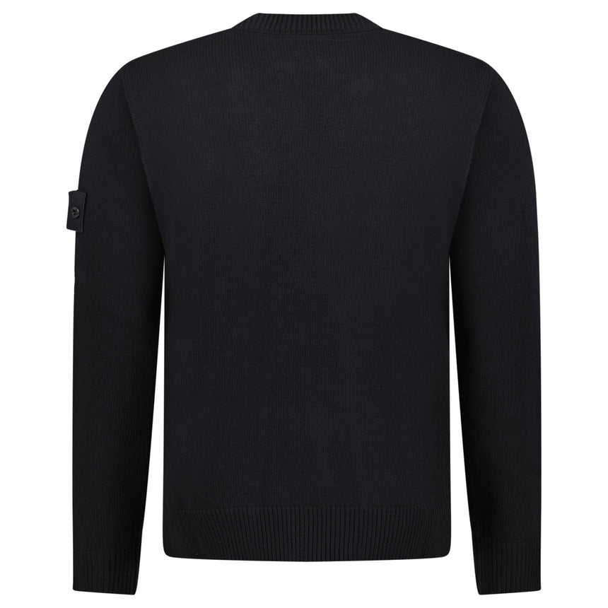 Stone Island Ghost Crew Neck Sweatshirt Black - Boinclo - Outlet Sale Under Retail