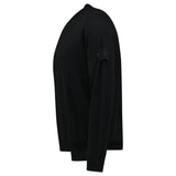 Stone Island Ghost Wool Crew Neck Jumper Black - Boinclo - Outlet Sale Under Retail