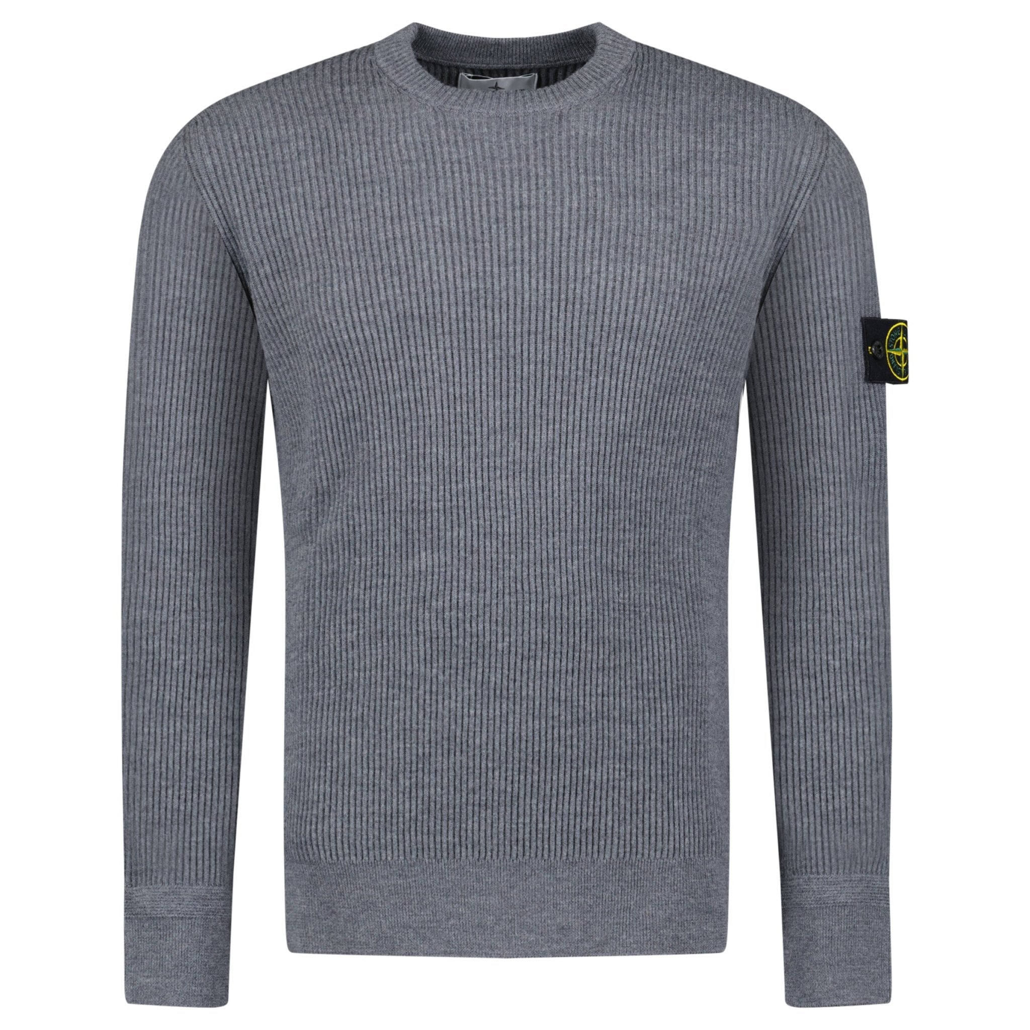 Color variation of Ribbed Crewneck Sweatshirt Dark Grey