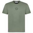 Stone Island Seasonal Quilting One Print Cotton T-Shirt Sage Green - Boinclo - Outlet Sale Under Retail