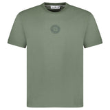 Stone Island Seasonal Quilting One Print Cotton T-Shirt Sage Green - Boinclo - Outlet Sale Under Retail