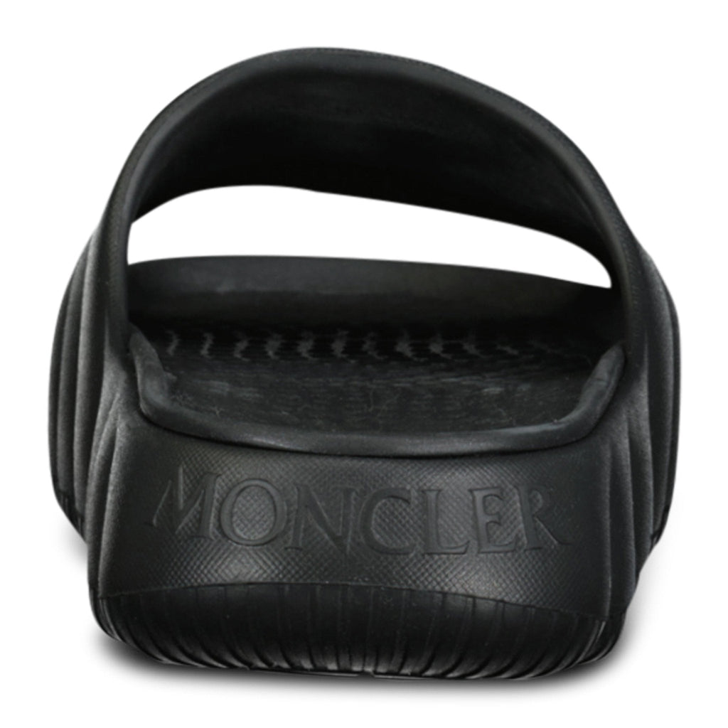 (Womens) Moncler 'Lilo' Sliders Black - Boinclo ltd - Outlet Sale Under Retail