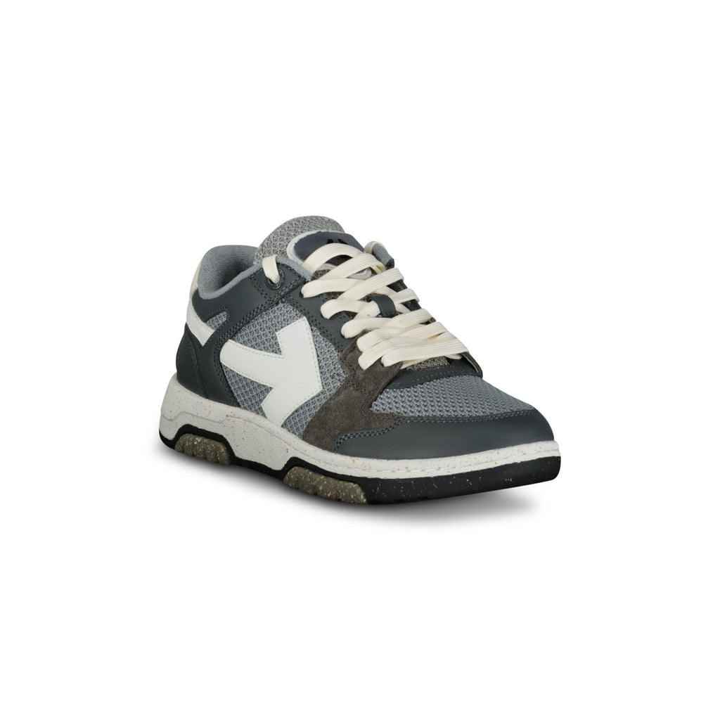 (Womens) OFF-WHITE OUT OF OFFICE LOW MESH TRAINERS GREY - Boinclo ltd - Outlet Sale Under Retail