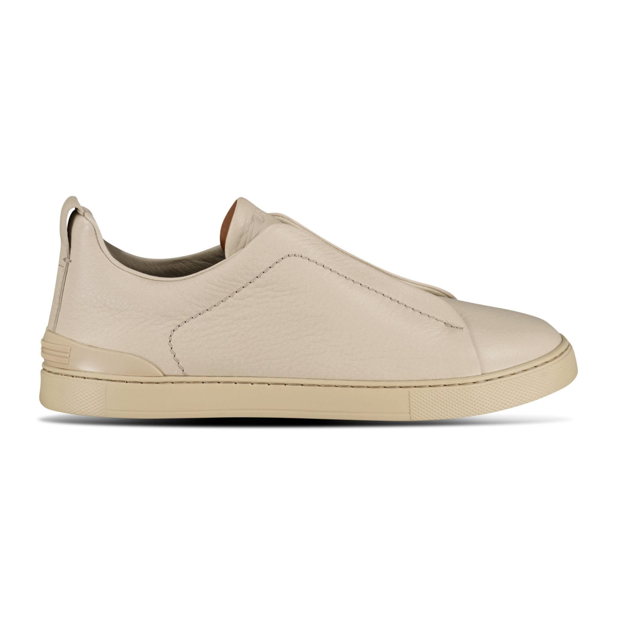 Color variation of Triple Stitch Trainers Beige Deerskin