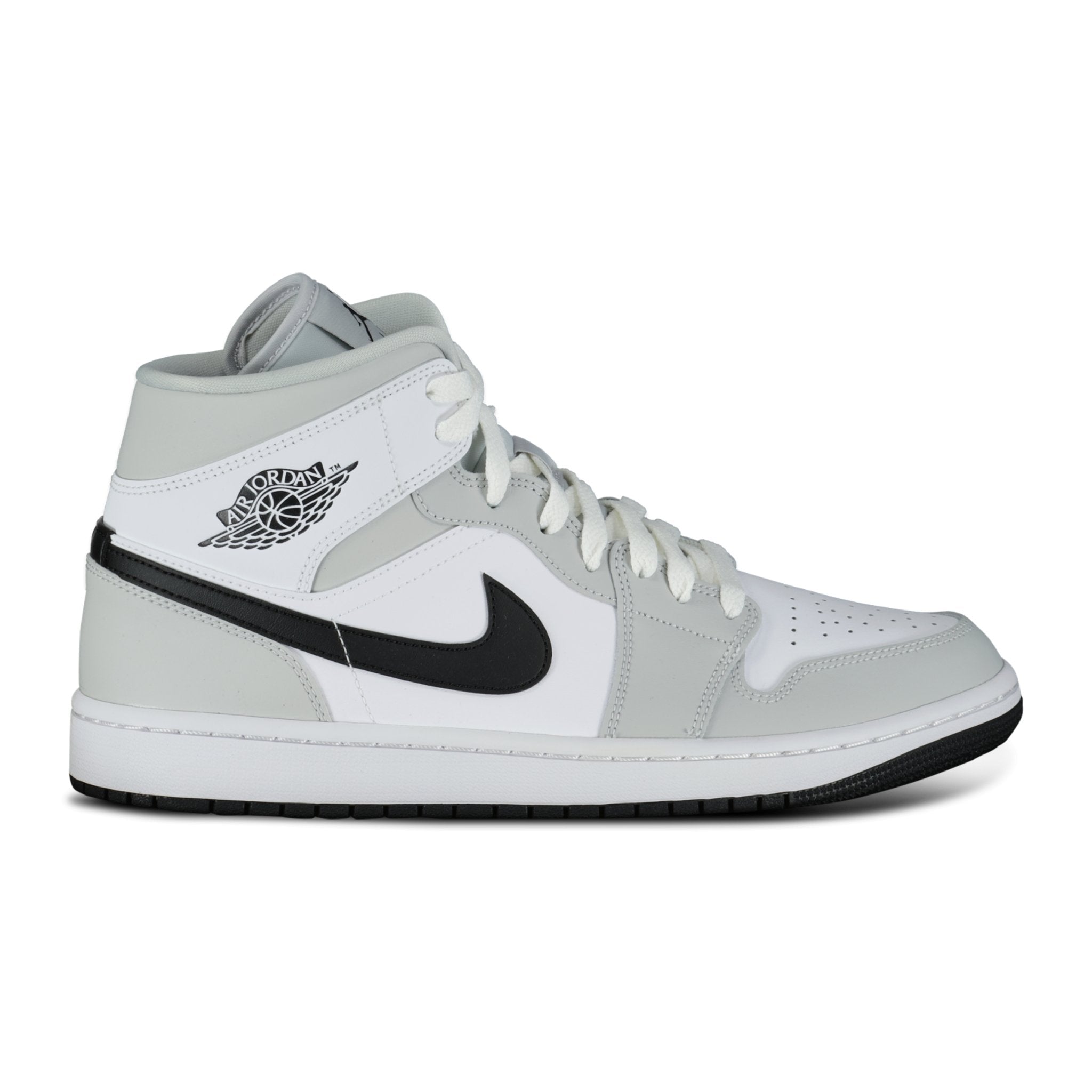 Air Jordan 1 Mid Light Smoke Grey