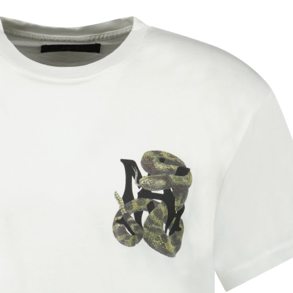Amiri 'Snake' T-Shirt White - Boinclo ltd - Outlet Sale Under Retail