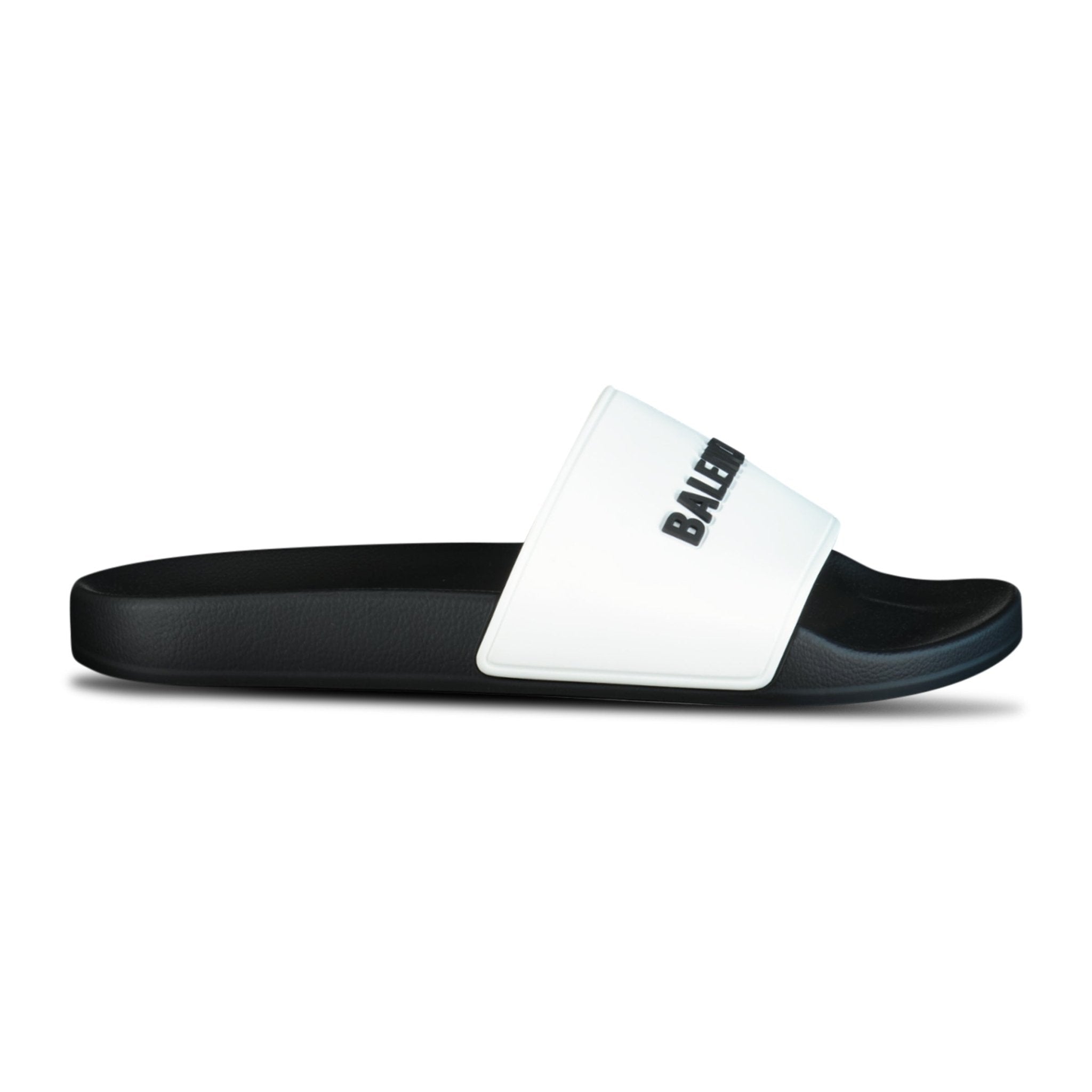 Balenciaga Logo Sliders Black & White - £165.00 – Boinclo