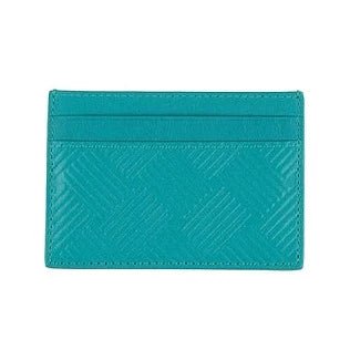 Bottega Veneta Card Holder Turquoise - Boinclo ltd - Outlet Sale Under Retail