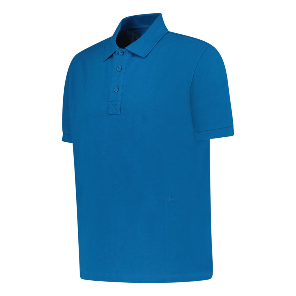 Bottega Veneta Cotton Polo Shirt Pacific Blue - Boinclo ltd - Outlet Sale Under Retail