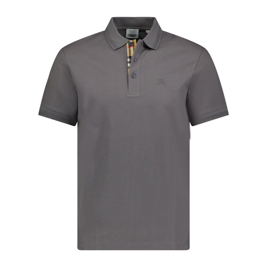Burberry 'Eddie' Polo-Shirt Grey - Boinclo ltd - Outlet Sale Under Retail