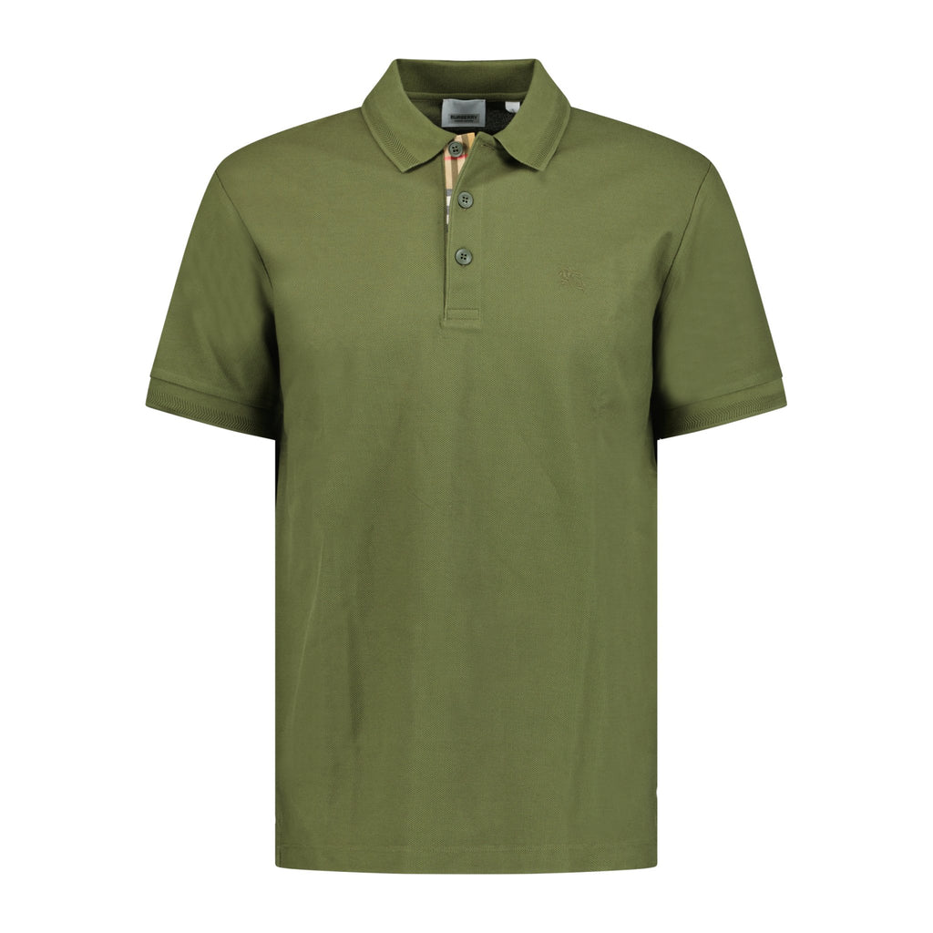 Burberry 'Eddie' Polo-Shirt Olive - Boinclo ltd - Outlet Sale Under Retail
