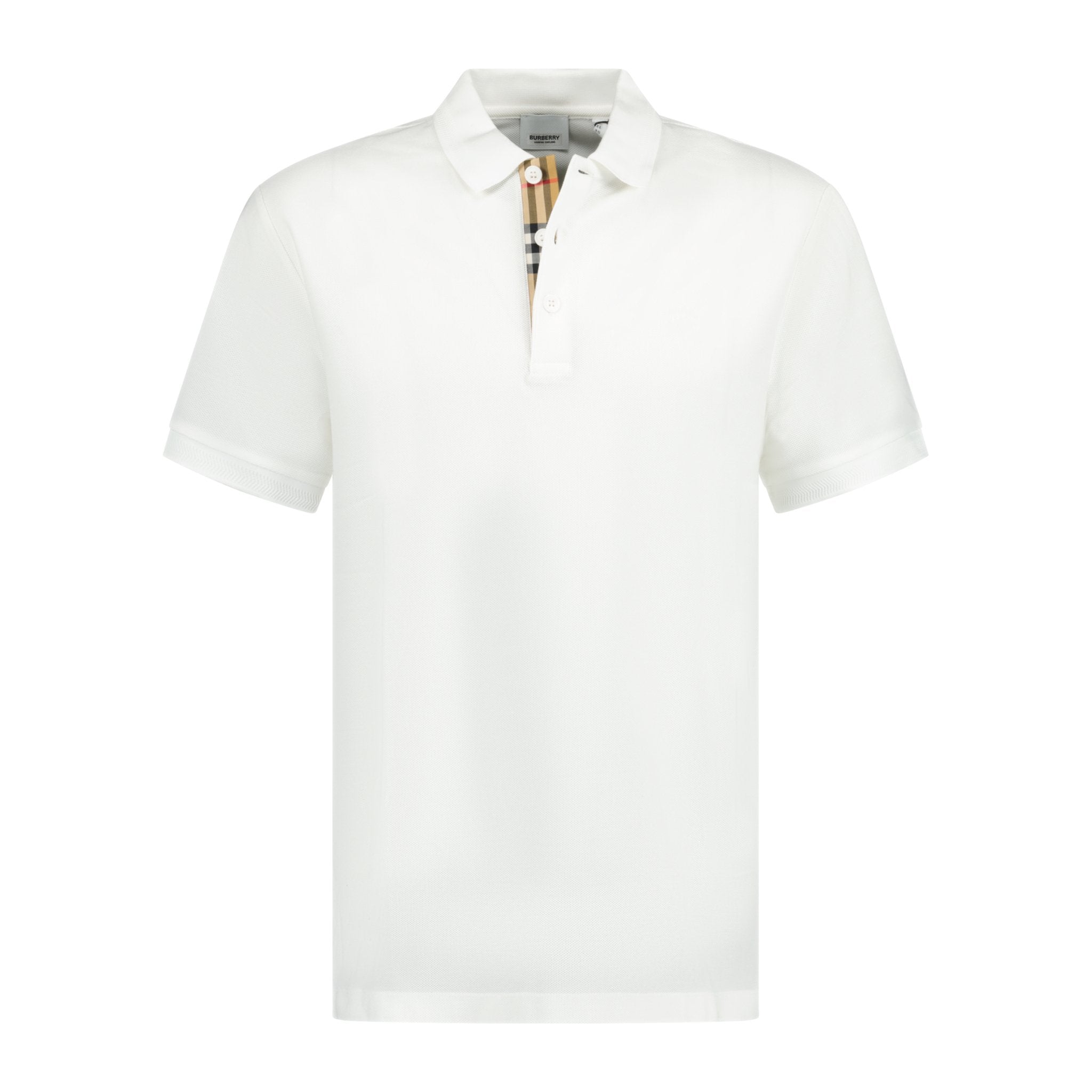 Burberry 'Eddie' Polo-Shirt White