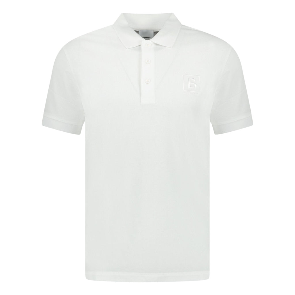 Burberry 'Gateforth' Polo-Shirt White - Boinclo ltd - Outlet Sale Under Retail
