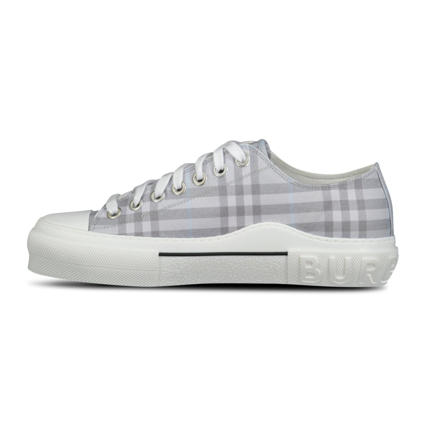 Burberry 'Jack Low' Check Trainers Grey - Boinclo ltd - Outlet Sale Under Retail